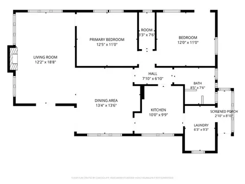 Floorplan - 2439 E 6th, Long Beach, CA 90814 photo 1 of 1