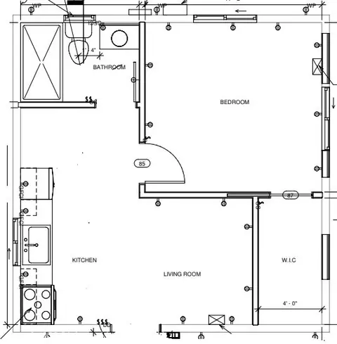 Floorplan - 2944 6th, Riverside, CA 92507 photo 1 of 2