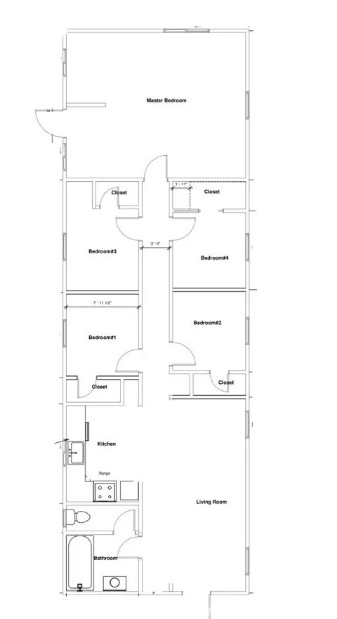 Floorplan - 2944 6th, Riverside, CA 92507 photo 2 of 2