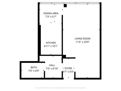 Floorplan - 100 Atlantic #711, Long Beach, CA 90802 photo 1 of 1