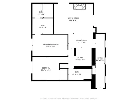 Floorplan - 2601 E Ocean #807, Long Beach, CA 90803 photo 1 of 1