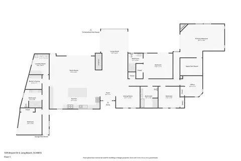 Floorplan - 1470 Bryant Dr E, Long Beach, CA 90815 photo 2 of 3