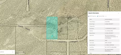 60718 Summers, Landers, CA 92285