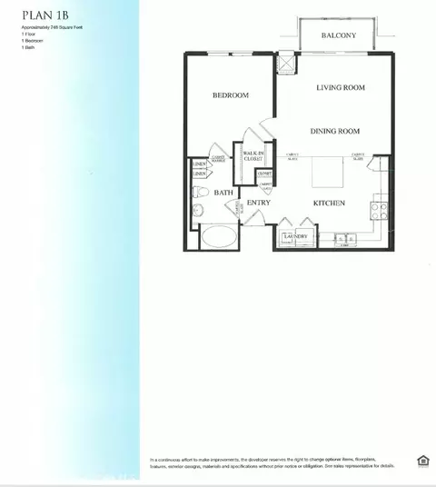 Floorplan - 388 E Ocean Blvd #1412, Long Beach, CA 90802 photo 1 of 1