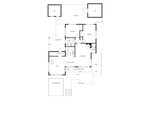 Floorplan - 1547 Neptune, Encinitas, CA 92024 photo 1 of 3
