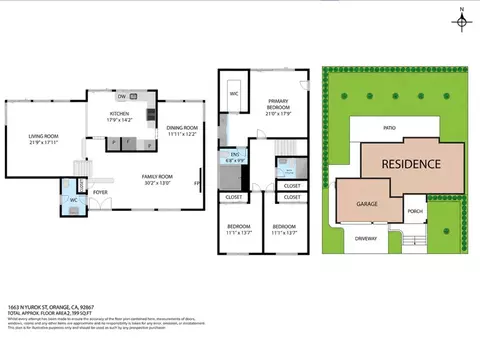 Floorplan - 1663 N Yurok, Orange, CA 92867 photo 1 of 1