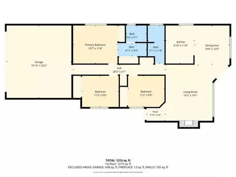 Floorplan - 1213 Eckenrode, Placentia, CA 92870 photo 1 of 1