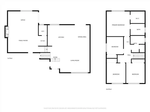 Floorplan - 745 E Barkley Ave, Orange, CA 92867 photo 1 of 2