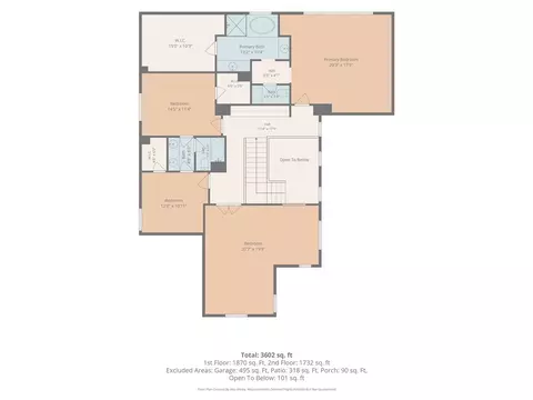 Floorplan - 4935 Tuwa Ct, Riverside, CA 92507 photo 2 of 2