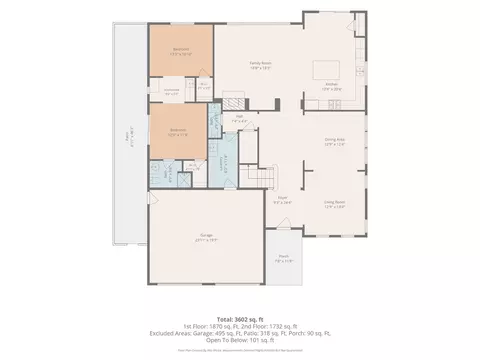 Floorplan - 4935 Tuwa Ct, Riverside, CA 92507 photo 1 of 2