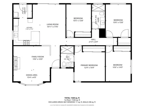 Floorplan - 2516 E Quincy, Orange, CA 92867 photo 1 of 1
