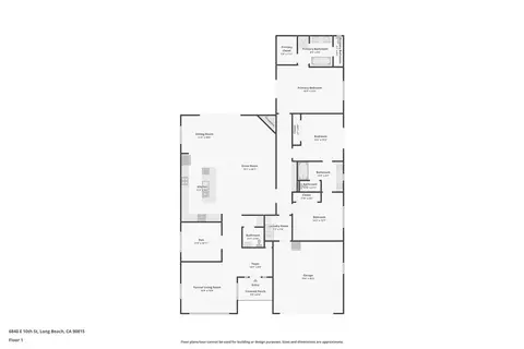 Floorplan - 6840 E 10th St, Long Beach, CA 90815 photo 1 of 1