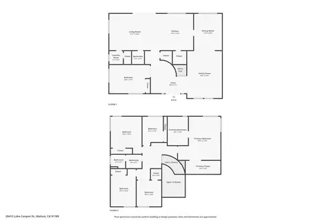 Floorplan - 20412 Lake Cyn, Walnut, CA 91789 photo 3 of 3