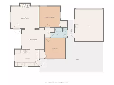 Floorplan - 2390 Oregon, Long Beach, CA 90806 photo 1 of 1