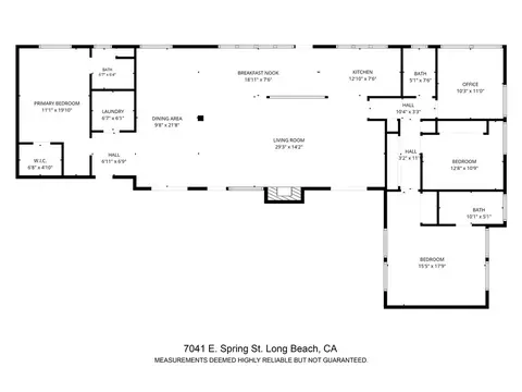 Floorplan - 7041 E Spg, Long Beach, CA 90808 photo 1 of 1