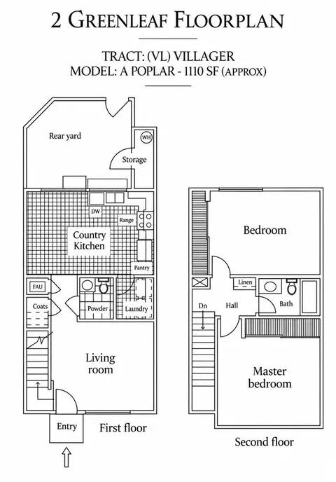 Floorplan - 2 Greenleaf, Irvine, CA 92604 photo 1 of 1