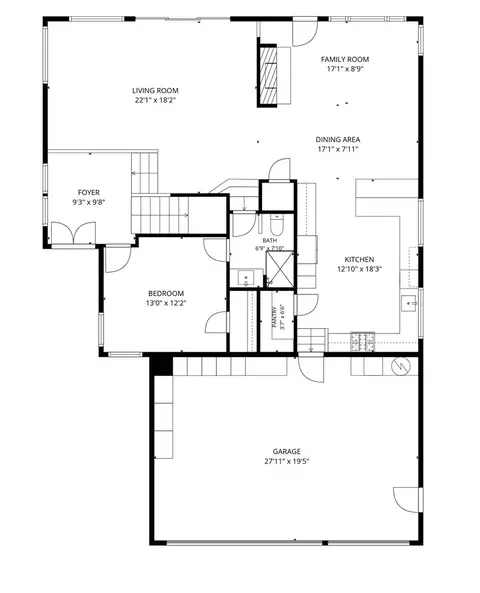 Floorplan - 6226 E Cliffway Dr, Orange, CA 92869 photo 2 of 2