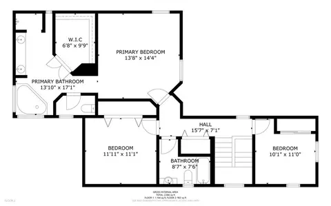 Floorplan - 1508 Sinaloa, Pasadena, CA 91104 photo 2 of 4