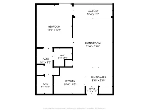 Floorplan - 1750 E Ocean #404, Long Beach, CA 90802 photo 1 of 1