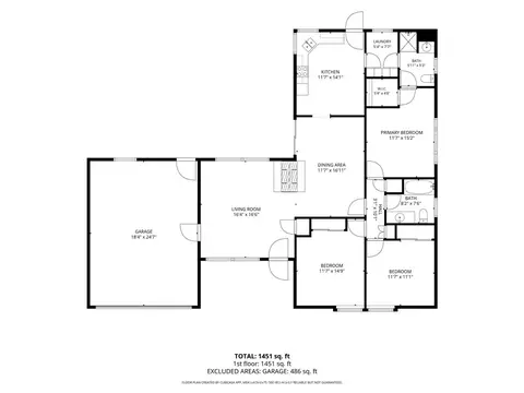 Floorplan - 4581 Delafield Dr, La Mirada, CA 90638 photo 1 of 1