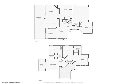 Floorplan - 982 Spyglass, Placentia, CA 92870 photo 3 of 3