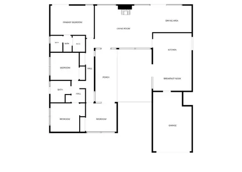 Floorplan - 842 E Glendale, Orange, CA 92865 photo 1 of 1