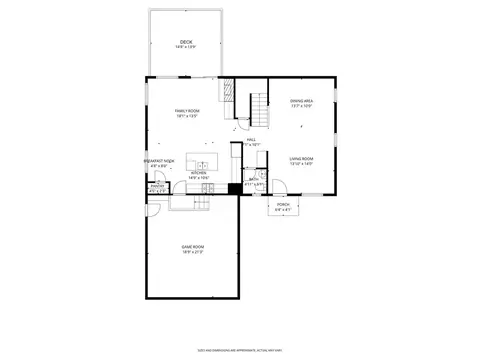 Floorplan - 1618 Malabar, Big Bear City, CA 92314 photo 1 of 3