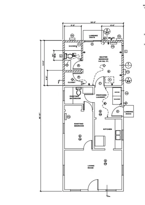 Floorplan - 125 E 68th Way, Long Beach, CA 90805 photo 1 of 1