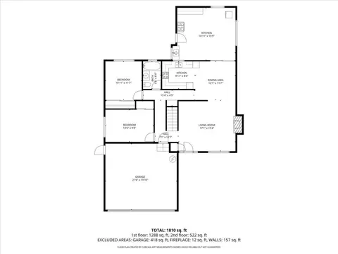 Floorplan - 21403 Catskill Ave, Carson, CA 90745 photo 1 of 3