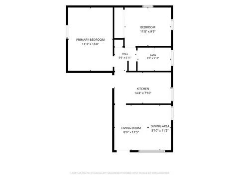Floorplan - 4630 E 52nd Pl, Maywood, CA 90270 photo 3 of 3