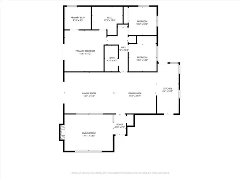 Floorplan - 16953 Roa, Carson, CA 90746 photo 1 of 2