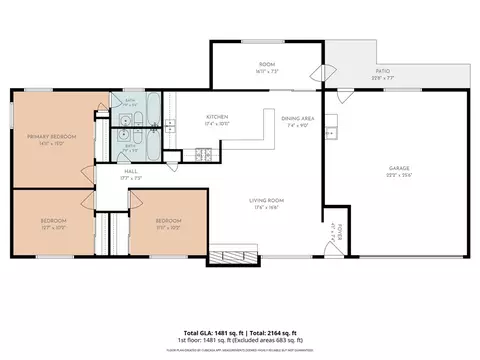 Floorplan - 63700 29 Palms, Joshua Tree, CA 92252 photo 1 of 1