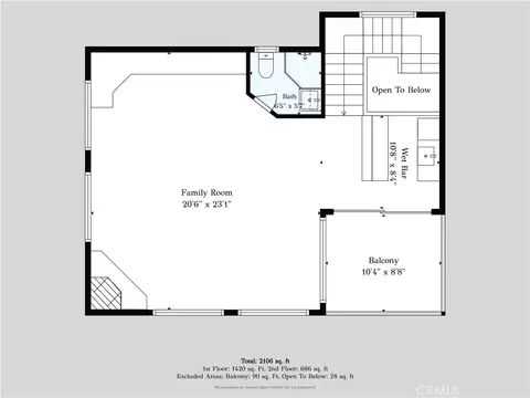 Floorplan - 2440 Greenwood Ave, Morro Bay, CA 93442 photo 2 of 3