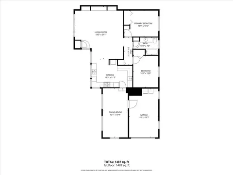 Floorplan - 1700 Downing Ave, Cambria, CA 93428 photo 1 of 1