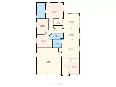 Floorplan - 2749 Waterloo Cir, Chico, CA 95973 photo 1 of 1