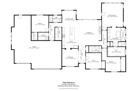 Floorplan - 5276 Harrison Rd, Paradise, CA 95969 photo 1 of 2