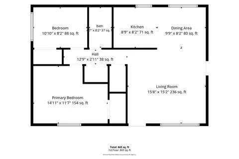 Floorplan - 927 Trinity St, Orland, CA 95963 photo 1 of 1