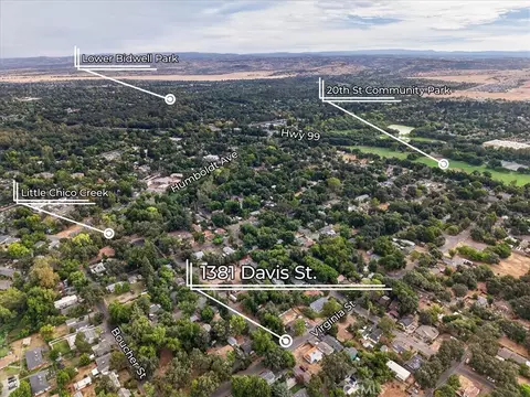 View/Area - 1381 Davis, Chico, CA 95928 photo 8 of 11