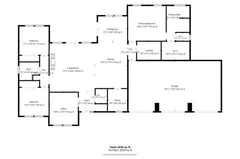 Floorplan - 230 Redbud, Paradise, CA 95969 photo 1 of 1