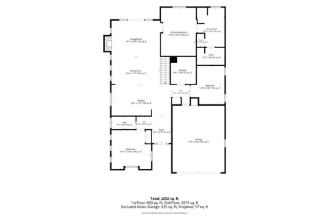Floorplan - 3470 Brook Vly, Chico, CA 95928 photo 2 of 3