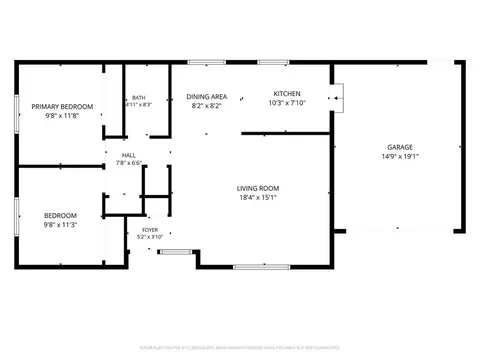 Floorplan - 102 Ventura Ave, Gerber, CA 96035 photo 1 of 1