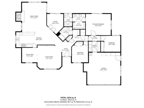Floorplan - 19 Skymountain Cir, Chico, CA 95928 photo 1 of 1