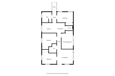 Floorplan - 1406 W 7th, Chico, CA 95928 photo 2 of 2