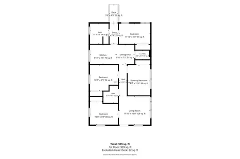 Floorplan - 1406 W 7th, Chico, CA 95928 photo 1 of 2