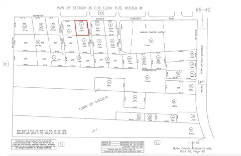 6740 Magalia Cemetery, Magalia, CA 95954