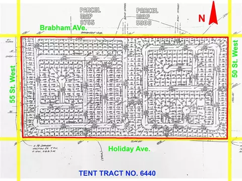 50 W To 55 Street West On Holiday Ave, Rosamond, CA 93560