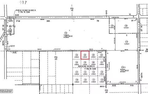 0 Avenue H4 And 83rd St W, Lancaster, CA 93536