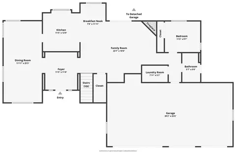 Floorplan - 2575 Palomino Dr, Acton, CA 93510 photo 1 of 3