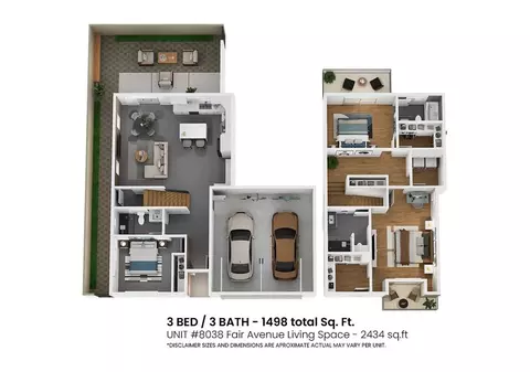 Floorplan - 8034 Fair Ave, Sun Valley, CA 91352 photo 4 of 5