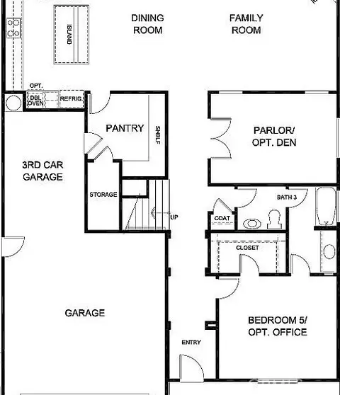 Floorplan - 4727 W Vahan Ct, Lancaster, CA 93536 photo 1 of 2